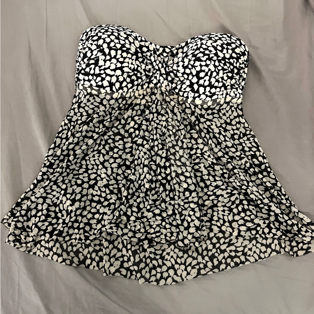 Merona, Strapless, size medium tankini top.